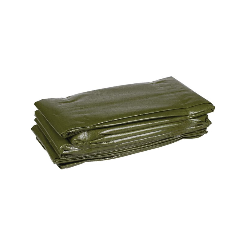 Plandeka 250 g/m² 8x12m oliwkowa PE Unbranded 8713737026473