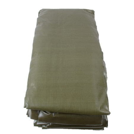 Plandeka 250 g/m² 10x12m oliwkowa PE Unbranded 8713737026503