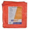 Plandeka 100 g/m² 8x6m pomarańczowa gopart 8716106137015