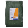 Plandeka 100 g/m² 10x6m oliwkowa gopart 8716106083695