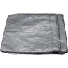 Plandeka 120 g/m² 6x10m srebrna Parol 5700037520841