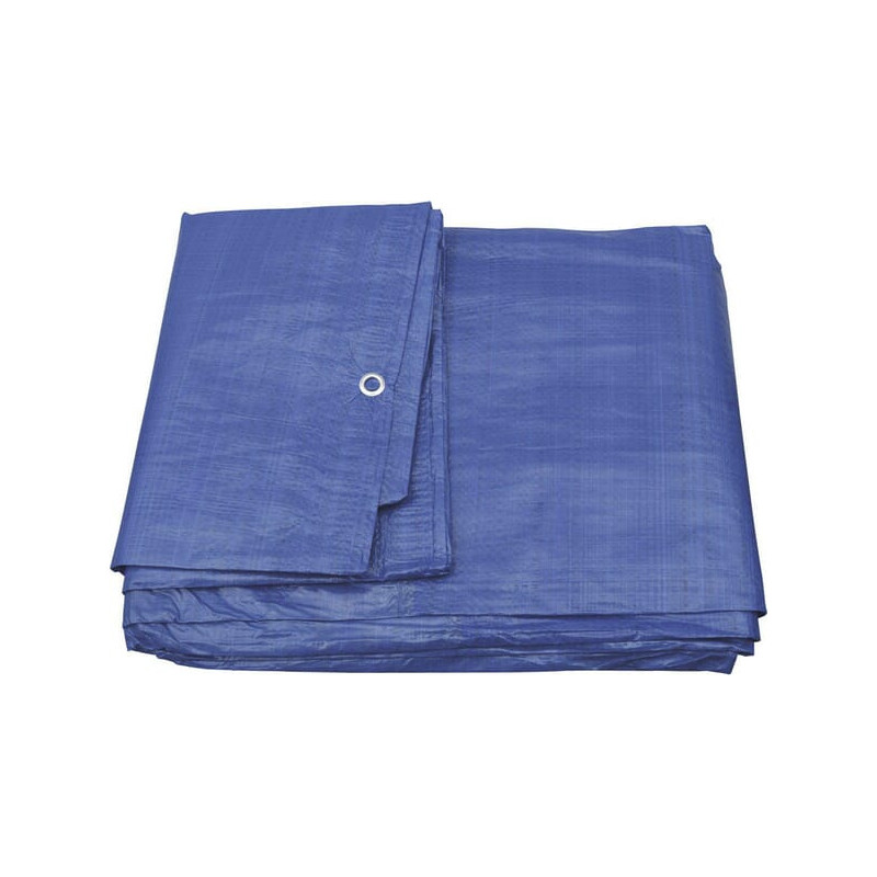 Plandeka 90 g/m² 5x8m niebieska Parol 5707345174131