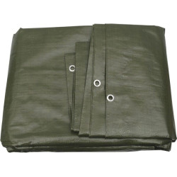 Plandeka 180 g/m² 6x10m zielona Parol 5700037520896