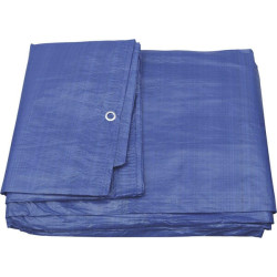 Plandeka 90 g/m² 4x6m niebieska Parol 5707345174117