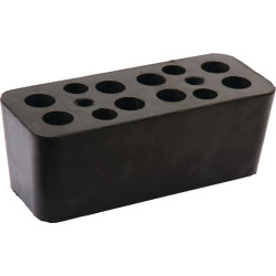 Odbojnik gumowy, 195 x 80 mm