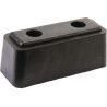 Odbojnik gumowy, 195 x 80 mm