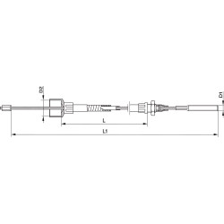 Linka hamulca 930/1155 BPW
