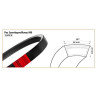 Pasek HM 2130 super czerwony