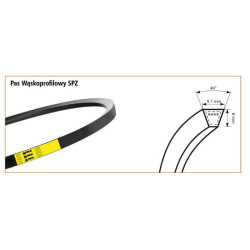 Pasek SPZ 987
