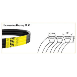 Pasek 3HB 2940 (żółty)