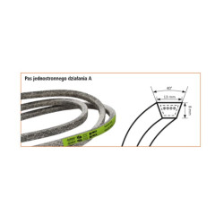 Pasek A/G 2850 GARDEN A 111 li