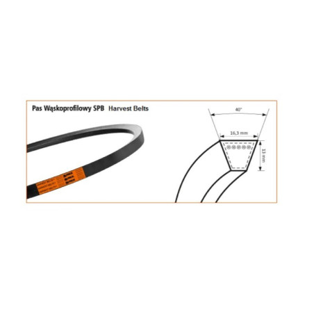 Pasek SPB/H 1700 Harvest Belt