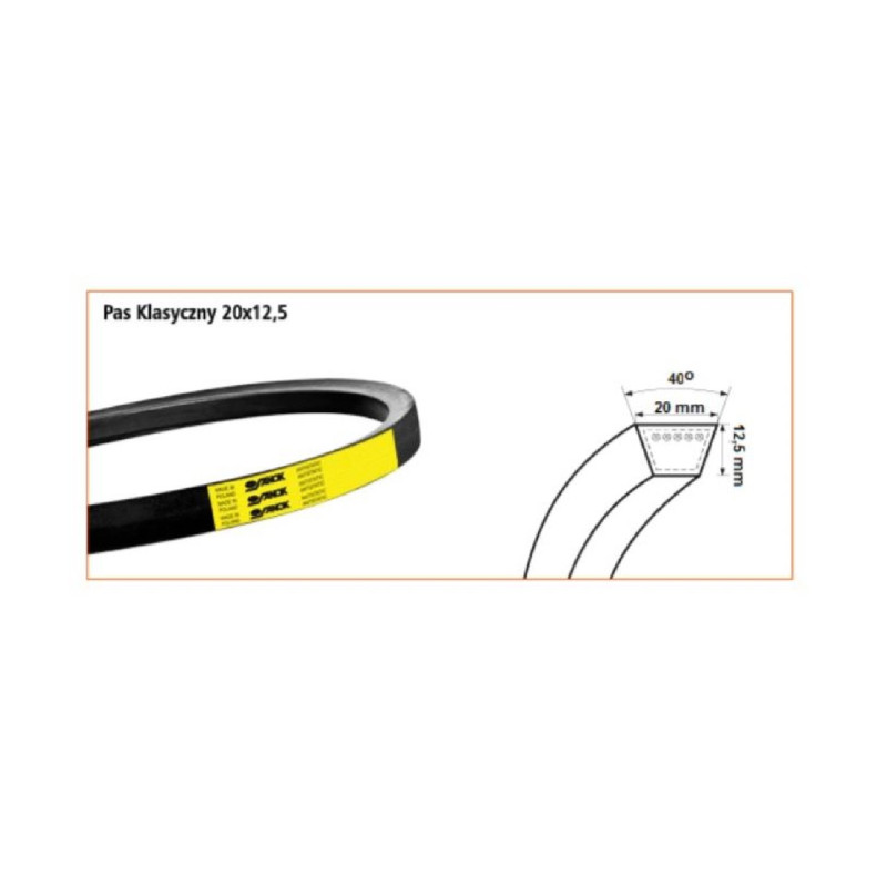 Pasek 20x12.5x4080 Harvest Belts