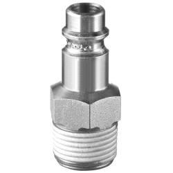 Złączka wtyk. BSP gw.zewn. 1/2"
