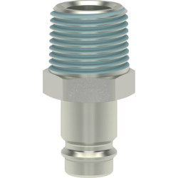 Złączka wtyk. BSP gw.zewn. 3/8"