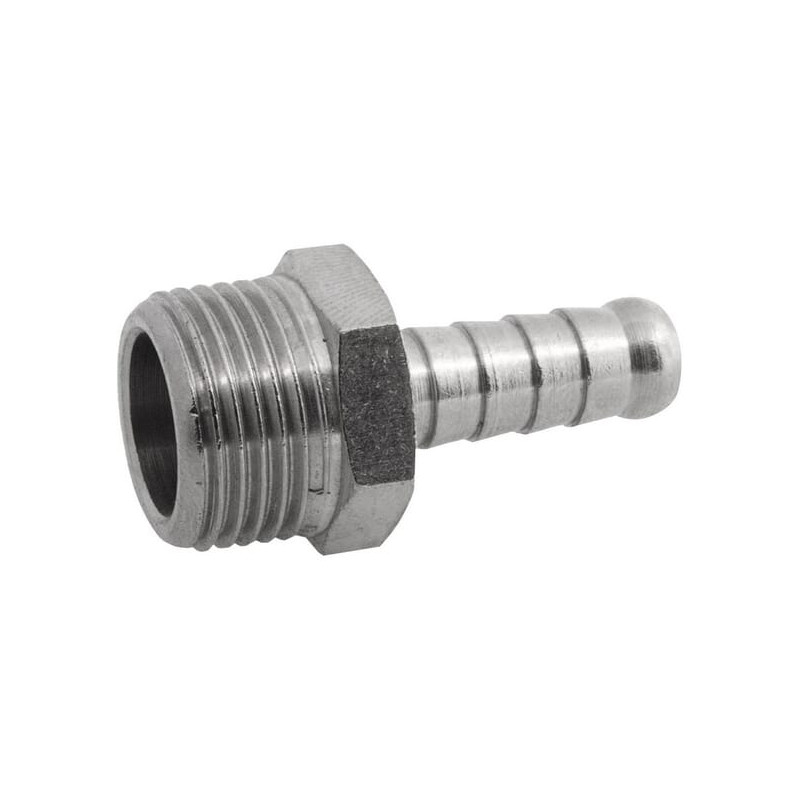 Króciec narzędziowy z gwintem na wąż, 10 mm 3/8"
