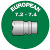 Szybkozłącze NW7,2 Euro BSP