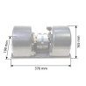 Dmuchawa nagrzewnicy kabiny Valtra V36635800