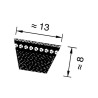 Pasek klinowy uzębiony 13x930mm Ld AX35,5" Optibelt 4014486095784