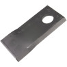 Fella 140693 Nożyk kosiarki rotacyjnej lewy 102x48x4 mm otwór Ø 19 mm okrągły pasuje do Fella