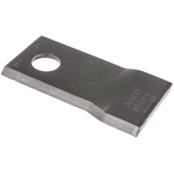 Fella 140692 Nożyk kosiarki rotacyjnej prawy 102x48x4 mm otwór Ø 19 mm okrągły pasuje do Fella