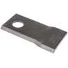 Fella 140692 Nożyk kosiarki rotacyjnej prawy 102x48x4 mm otwór Ø 19 mm okrągły pasuje do Fella