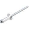 Nit zrywalny alu/stal, 4.8 x 12 mm