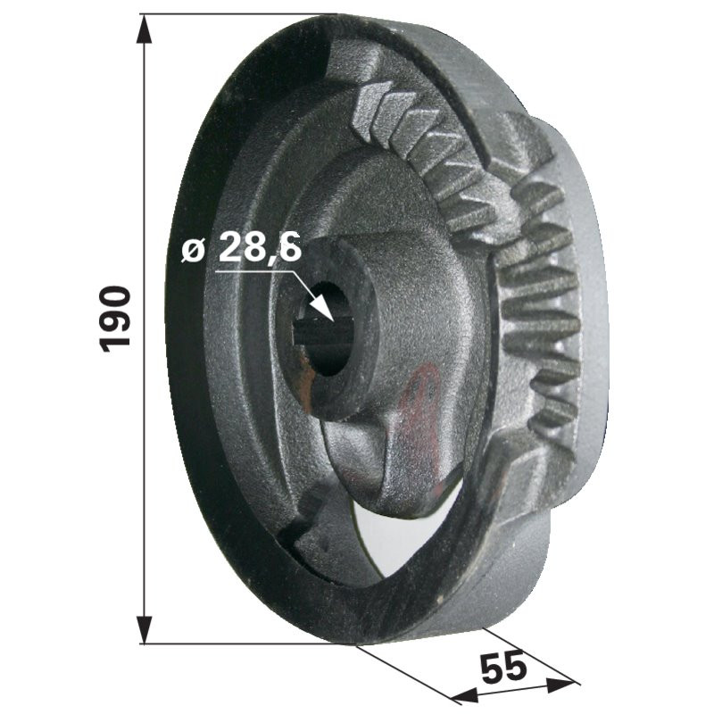 Tarcza wiązarki 00545311, 80553165 28,6mm