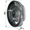Tarcza wiązarki 00545311, 80553165 28,6mm
