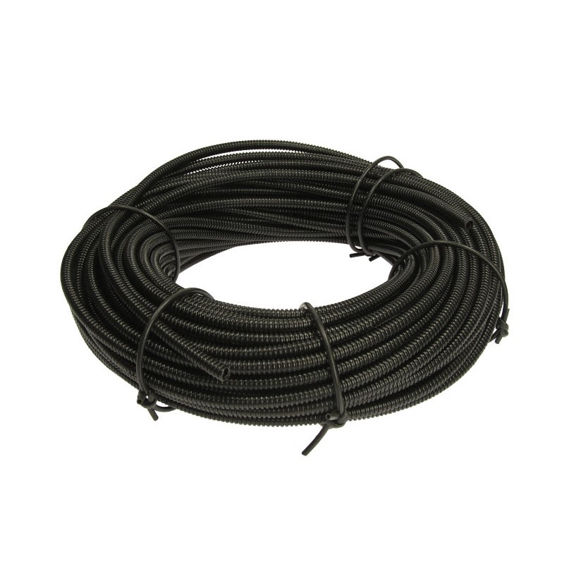  Przewód osłonowy (peszel), śr. 6,8mm, przecięty wzdłuż, 50m