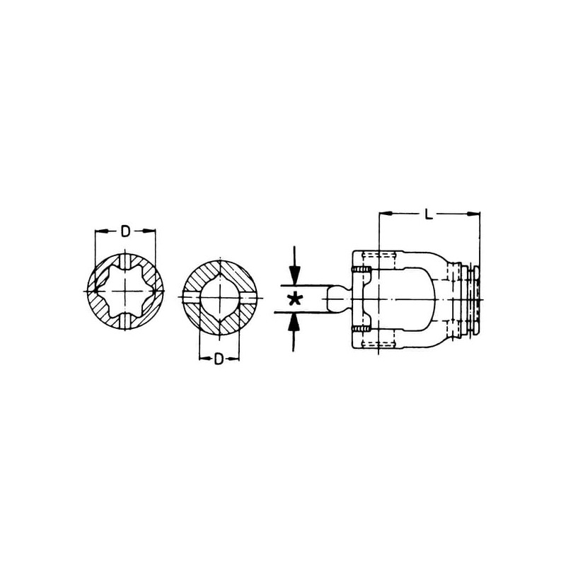 Widłak na profil 48x57,5-2a 041508