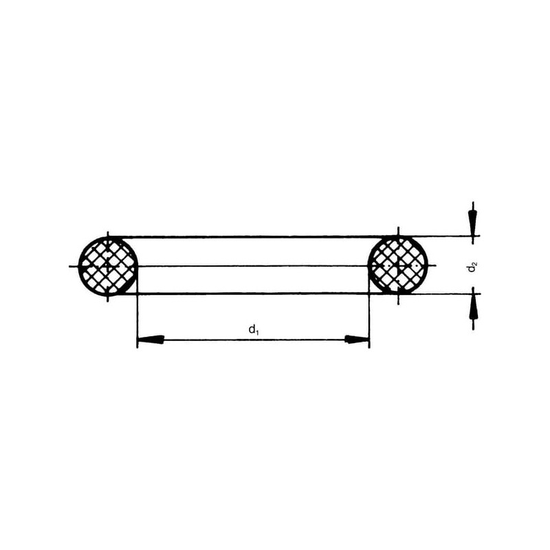 O ring, ISO3601 8970803704 Wabco 4057875266716