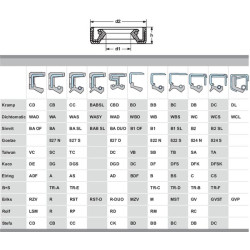 Simmering 40x65x10 typ DB