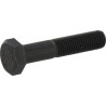 Śruba M8x40x1 drobnozwojna kl.8.8, pół gwint czarna, 