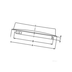 3522100AV Pokrywa przykręcana Ø 140 mm Arag Geoline 8026834066083