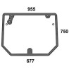 00142295010 Szyba Deutz Fahr tylna Kramp 8716106708659