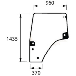001687430 Szyba Deutz Fahr drzwi Kramp 8719774669284