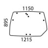 04426333 Szyba Deutz Fahr tylna SDF 2250-04426333