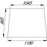 3582160M2 Szyba Massey Ferguson przednia Kramp 3660980025881