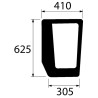 5089554 Szyba New Holland przednia dolna Kramp 3660980064095