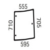 5089556 Szyba New Holland boczna Kramp 2100-5089556N