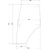 5336909203 Szyba Zetor drzwi lewa Kramp 8719493113143