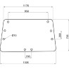 3221542R1 Szyba Case tylna górna Kramp 8719607205696