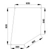 3223761R1 Szyba Case drzwi Kramp 3660980057363