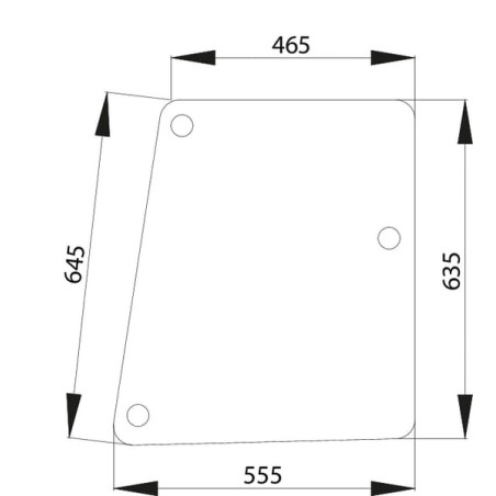 3223776R1 Szyba Case boczna Kramp 8719607183628