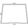 82002183 Szyba Case przednia, stała, Kramp 3660980025799