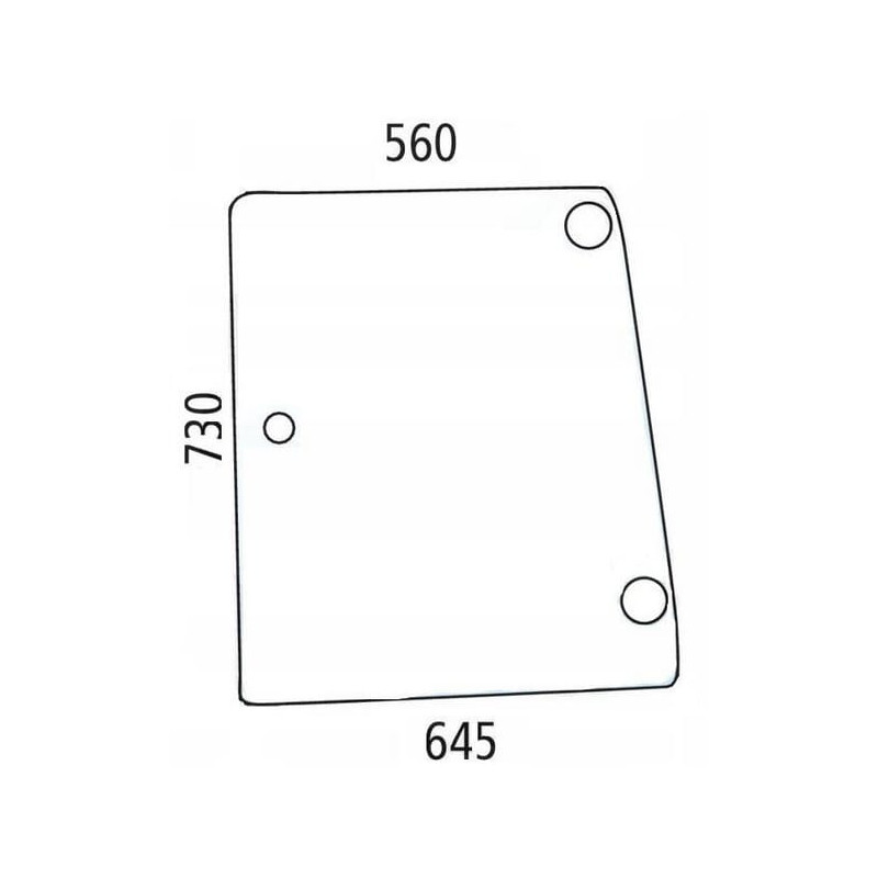 5182189 Szyba Case boczna Kramp 3660980057547