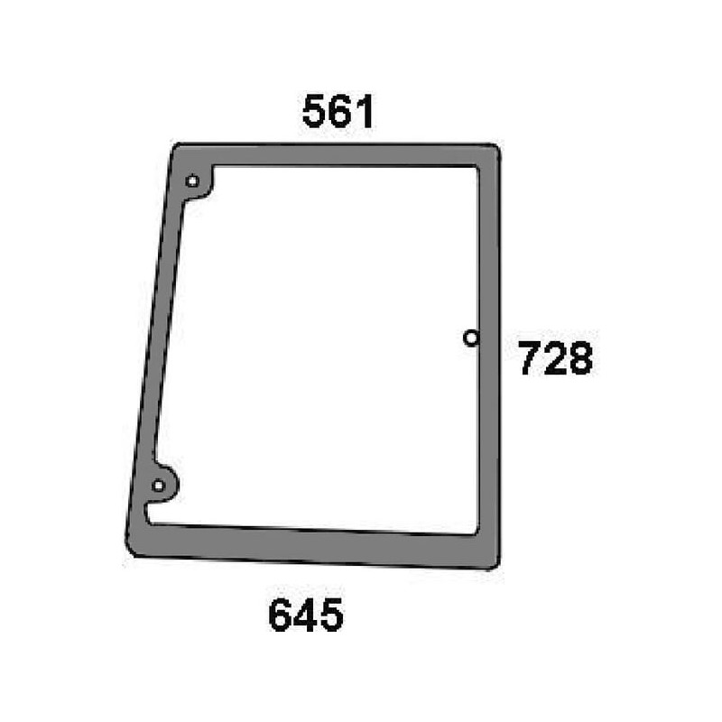 5182188 Szyba Case boczna Kramp 3660980057530