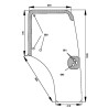44910452 Szyba Case drzwi Kramp 3660980032483