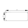 3714482M1 Szyba Massey Ferguson tylna dolna Kramp 3660980022866